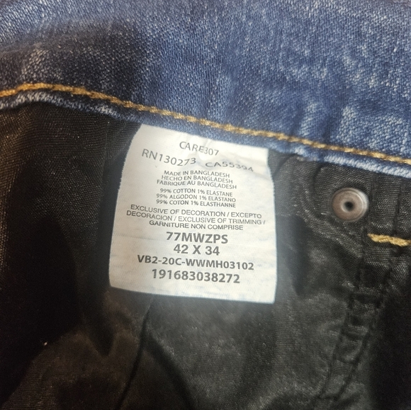 Wrangler Retro Slim Boot Jeans 42×34 Vintage-Inspired Western Denim Slim Bootcut - Picture 7 of 9